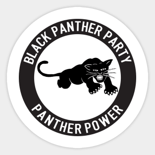 The Black Panther Party, Black History, Black Lives Sticker